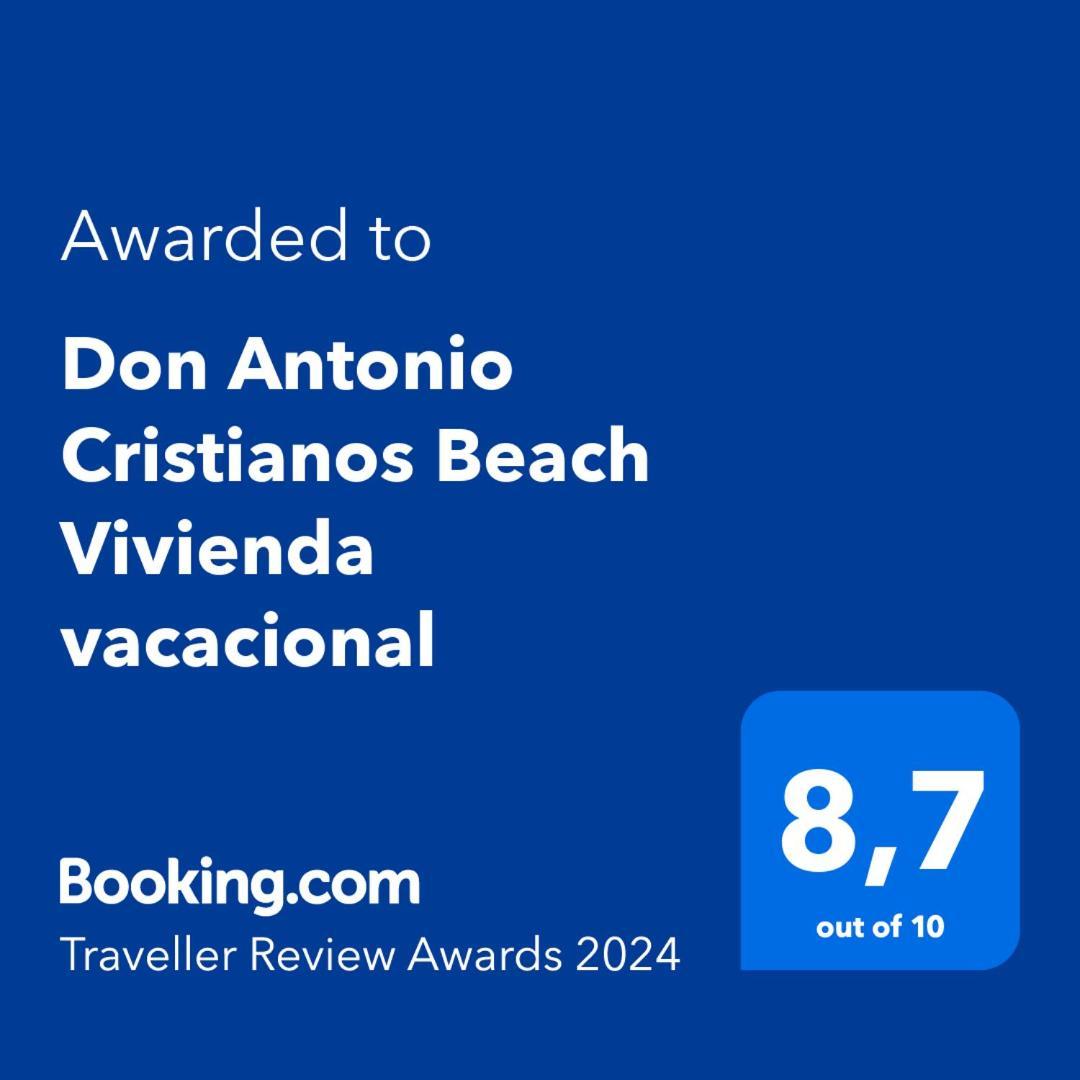 Don Antonio Cristianos Beach Vivienda Vacacional Лос Кристианос Екстериор снимка